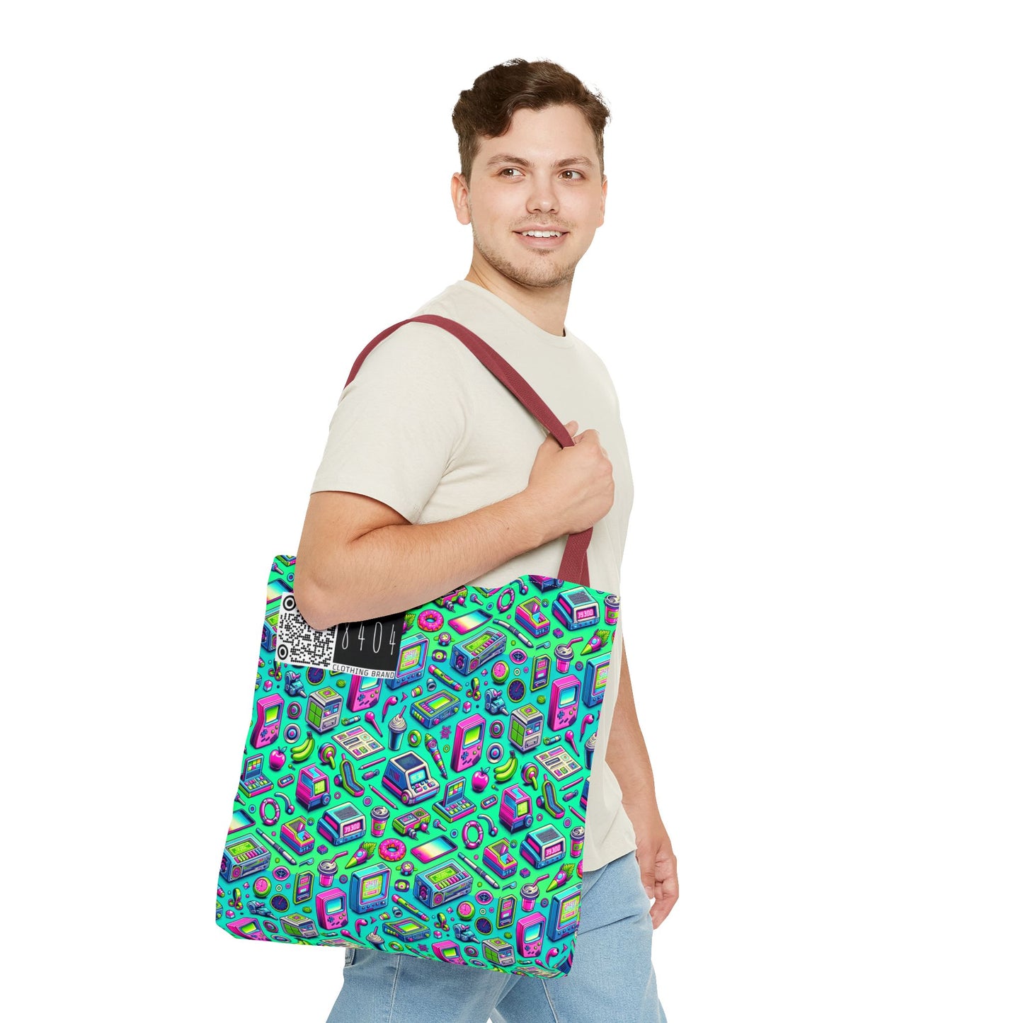 Y2k Revival Nostalgic Futurism Tote Bag - 8404 Design-48
