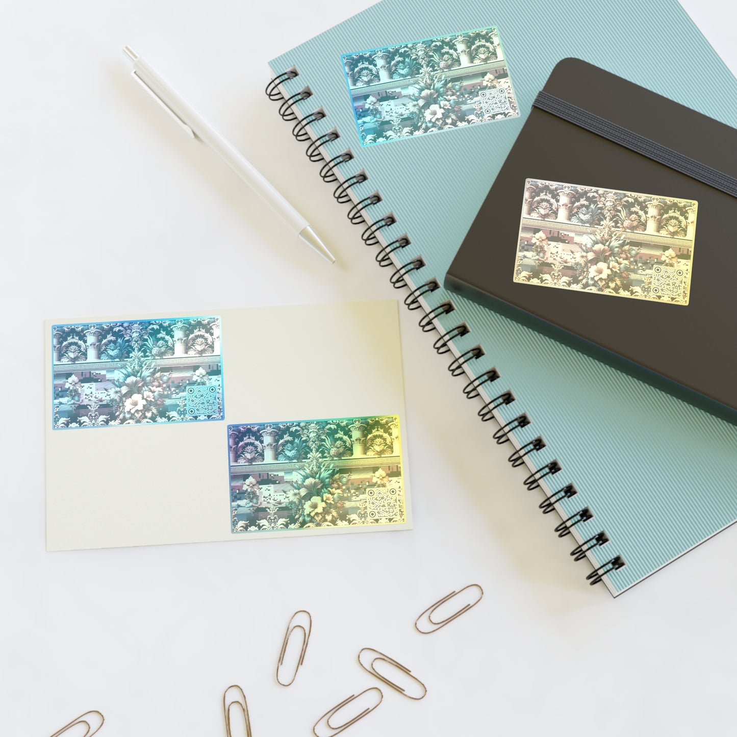 Digital Renaissance Modern Baroque Fusion Sticker Sheets - 8404 Design-58