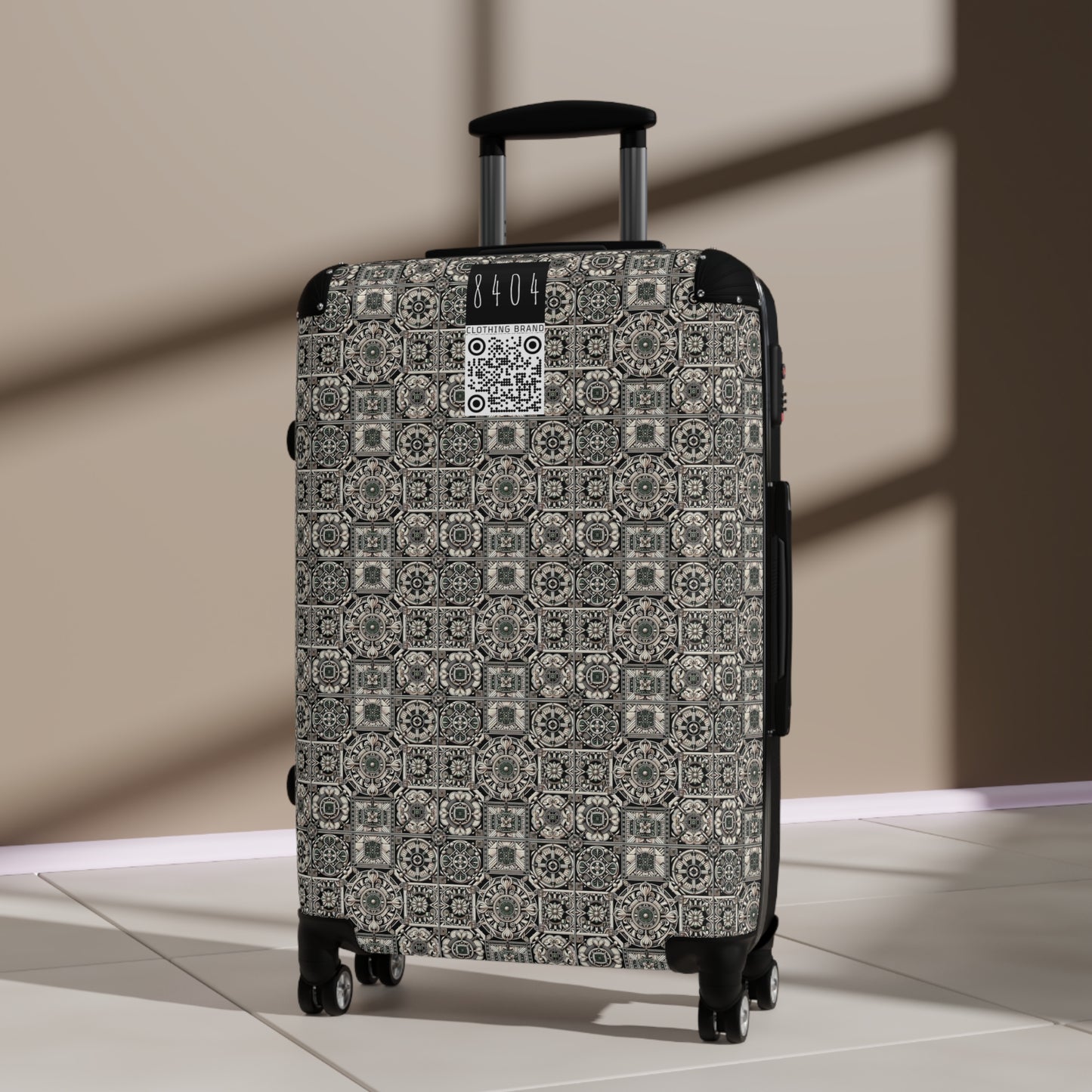 Cyber Garden Party Tech Garden Extravaganza Suitcase - 8404 Design-45