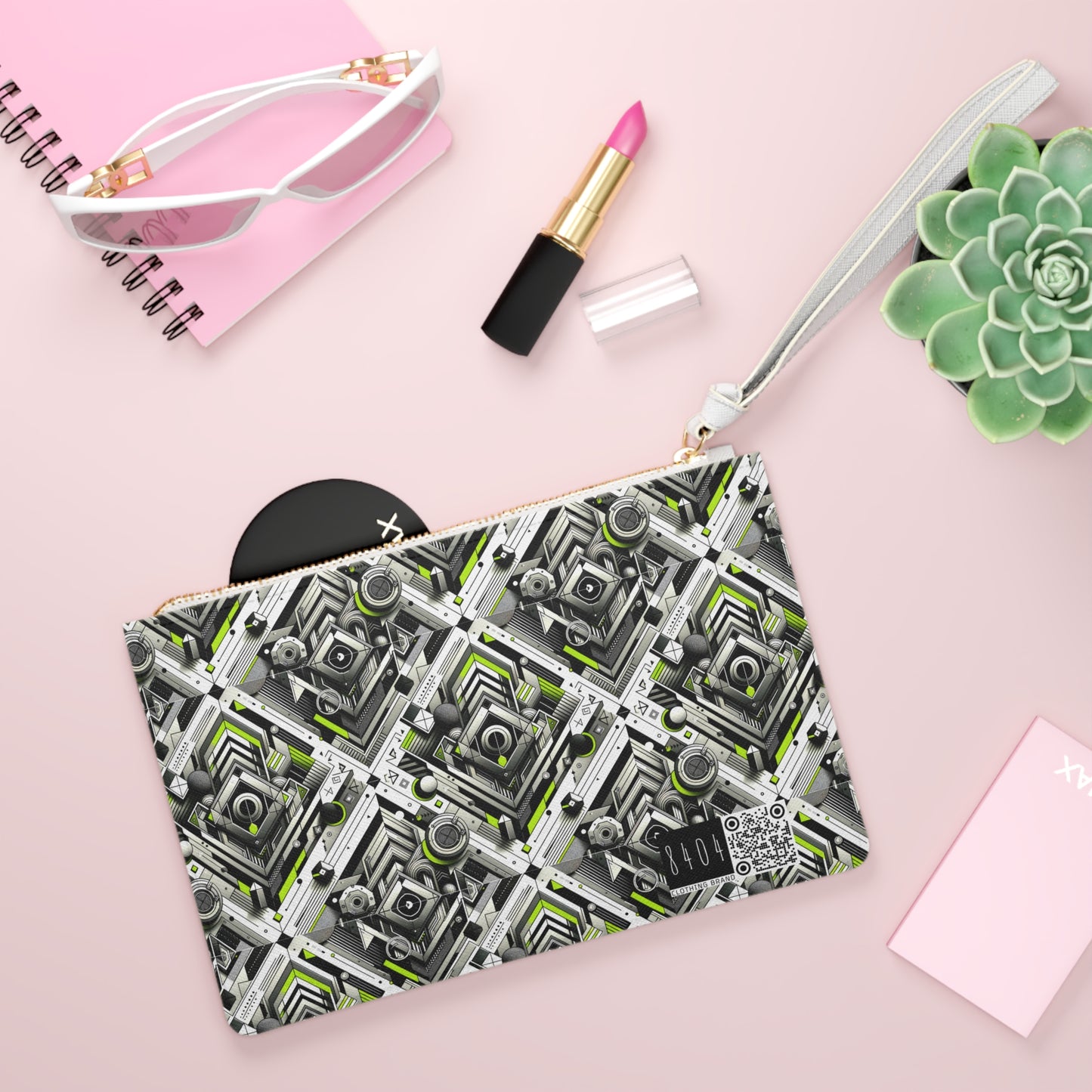 Elevated Sporty Tech Tech-Forward Streetwear Clutch Bag - 8404 Design-70