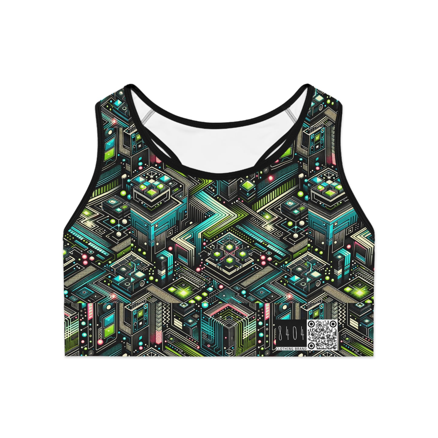 Sports Bra (aop) Future Tech