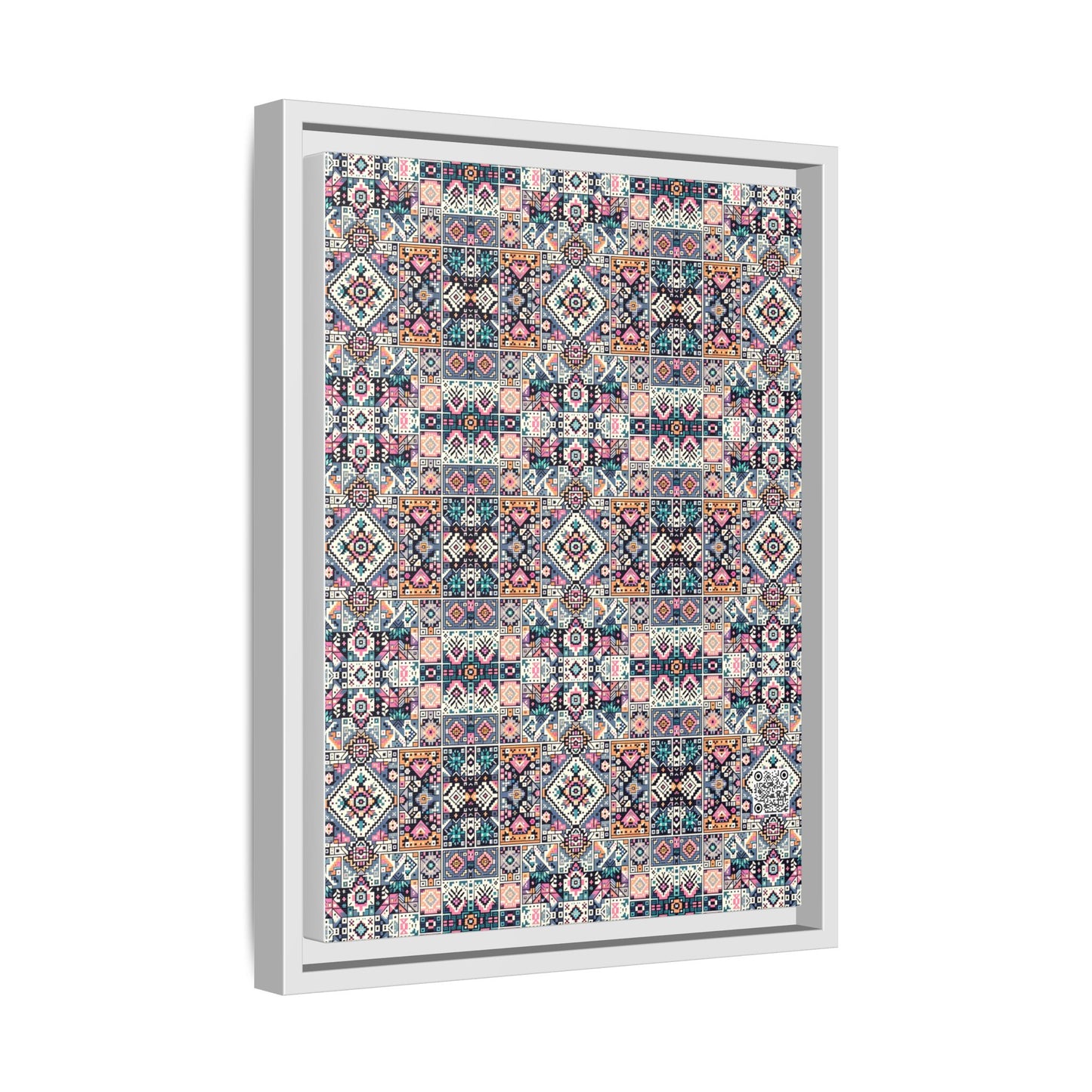 Matte Canvas, Framed (multi-Color) - 8404 Design-01