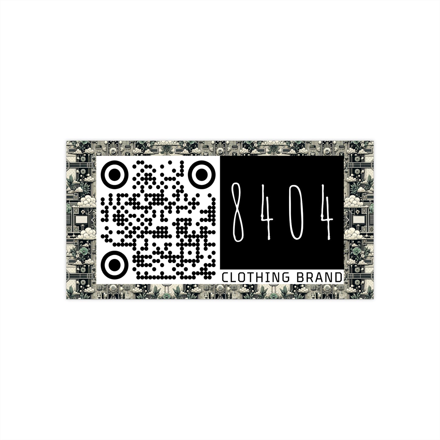 Cyber Garden Party Tech Garden Extravaganza Bumper Sticker - 8404 Design-54