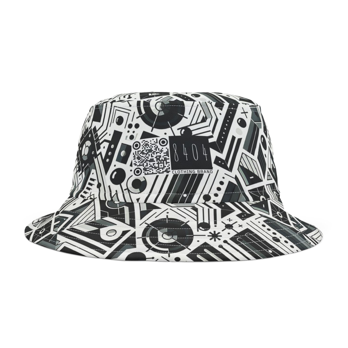 Digital Minimalism Minimalist Tech Bucket Hat - 8404 Design-62