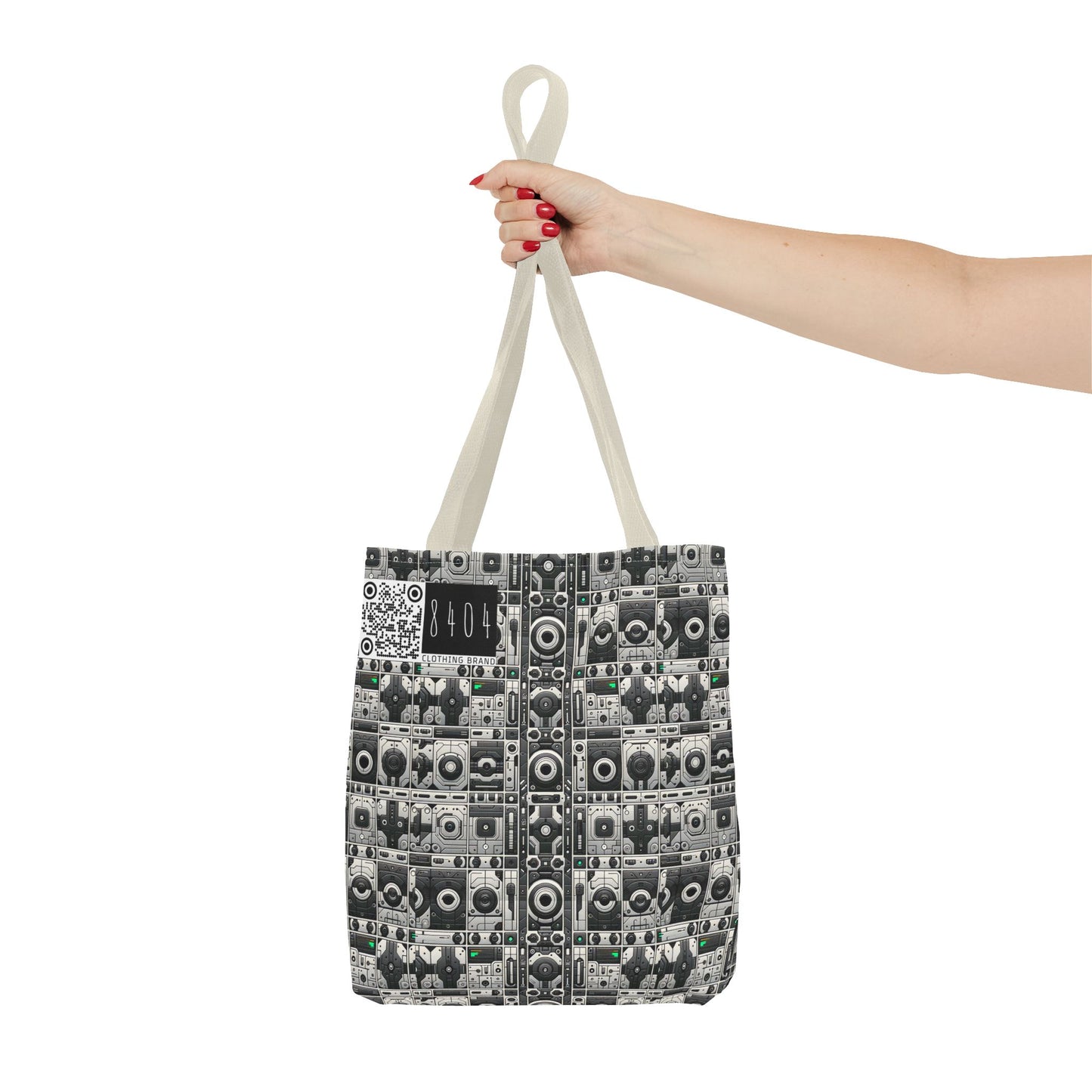 Tech Utility Aesthetics Tech-Forward Minimalism Tote Bag - 8404 Design-60