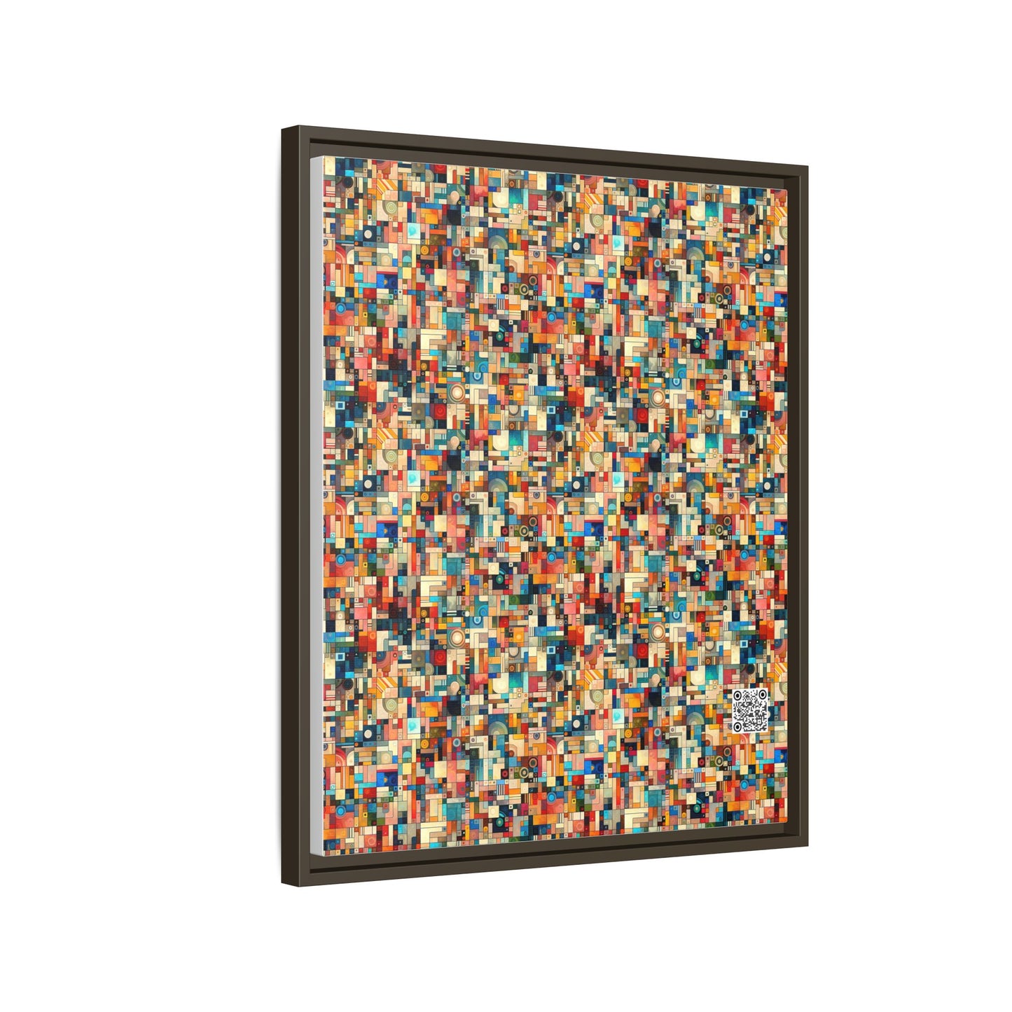 Digital Artistic Expression Artistic Streetwear Matte Canvas, Framed (multi-Color) - 8404 Design-46 B