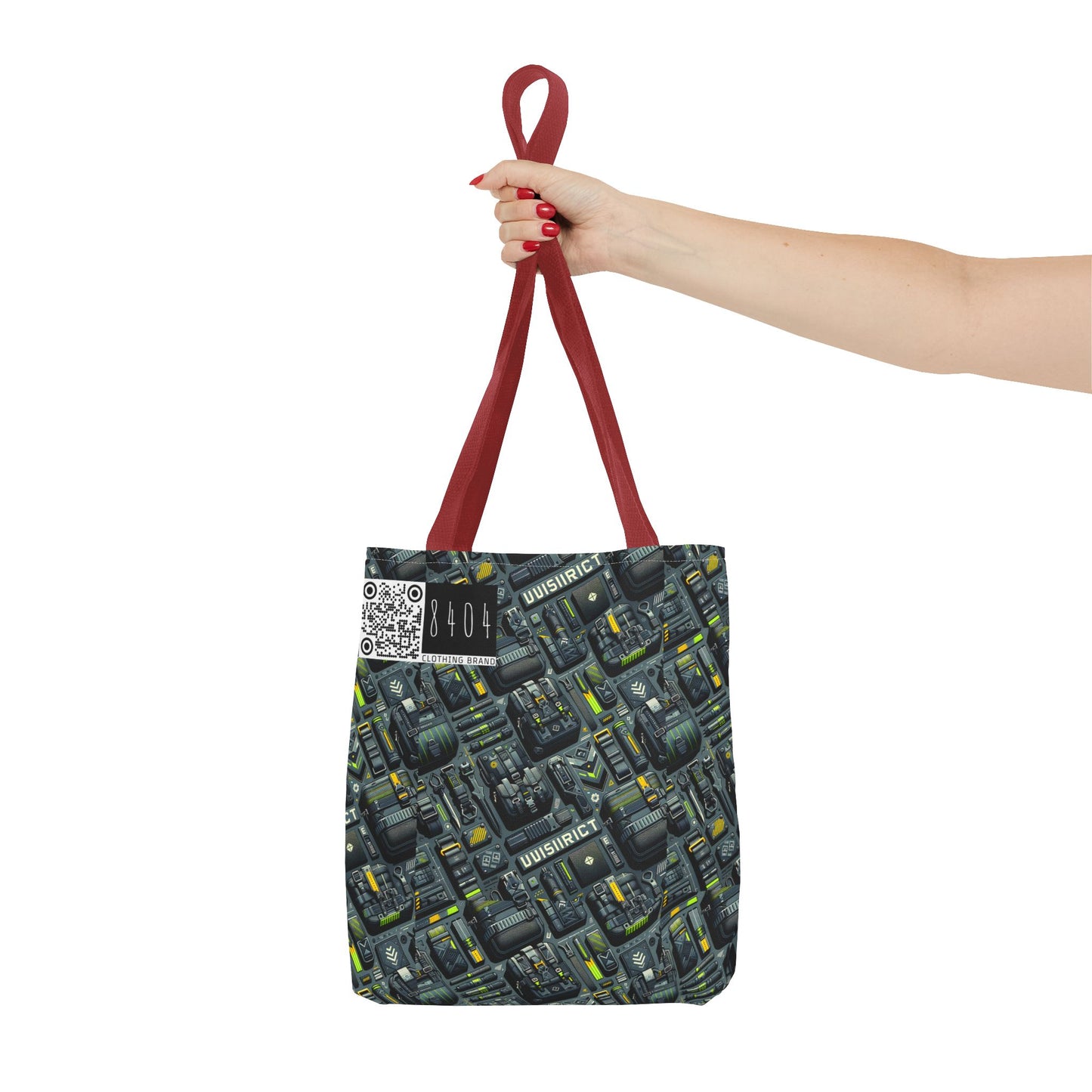 Tech Utility Streetwear Futuristic Tech-Forward Tote Bag - 8404 Design-47
