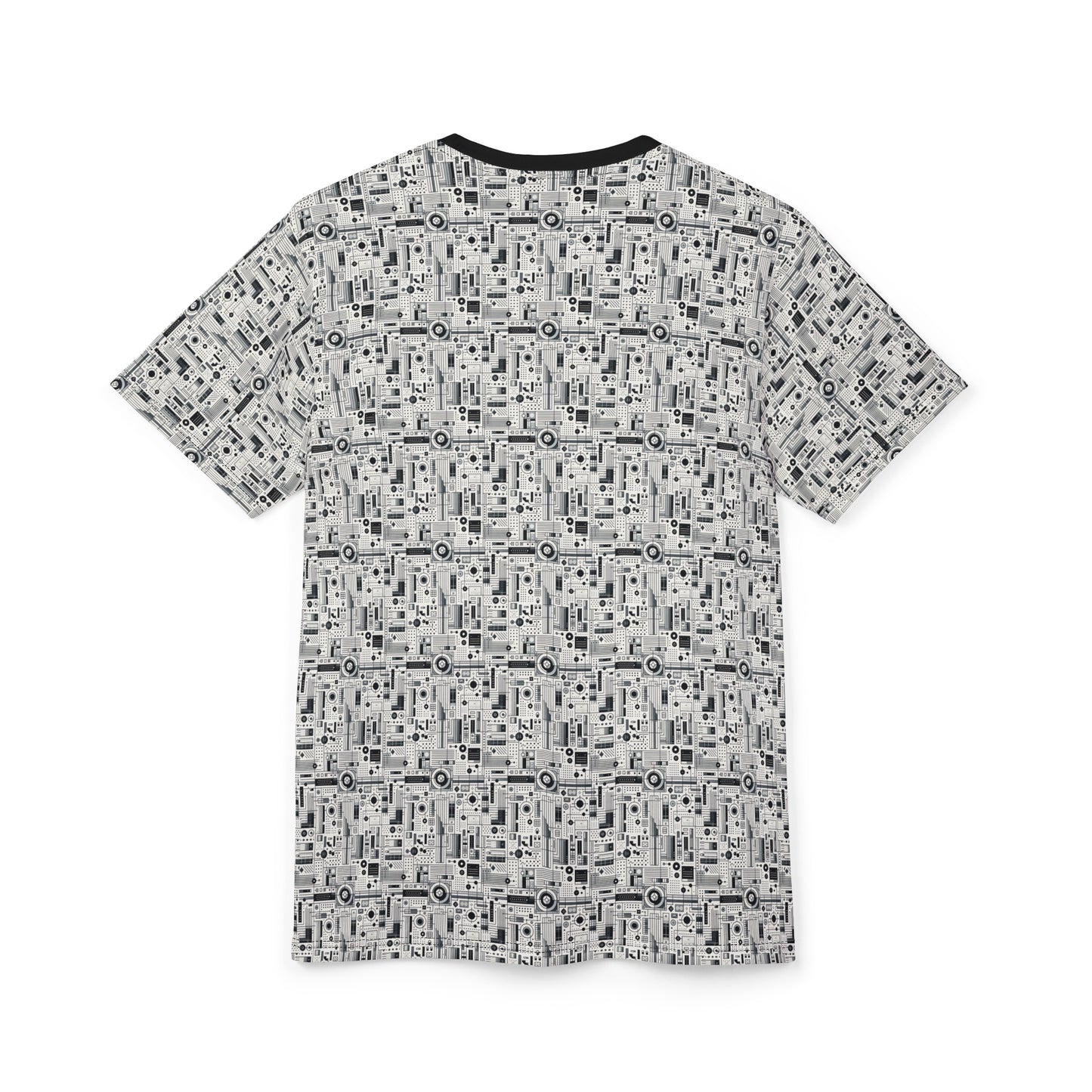 Digital Minimalism Minimalist Tech Unisex Cut & Sew Tee - 8404 Design-53