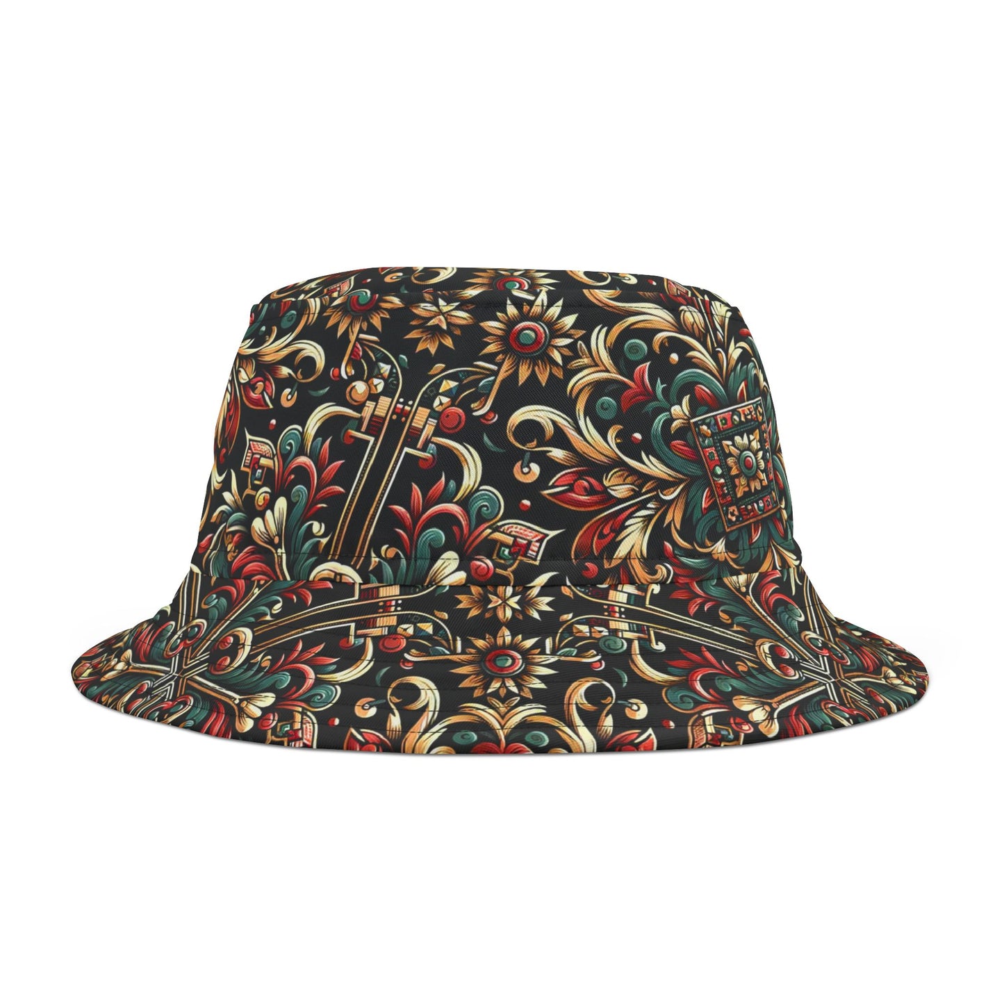 Streetwear Renaissance Artistic Clash of Old and New Bucket Hat - 8404 Design-46