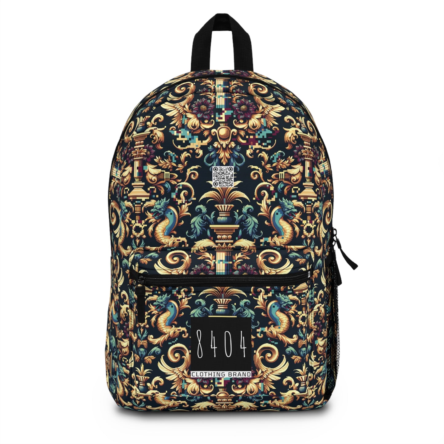 Digital Renaissance Modern Baroque Fusion Backpack - 8404 Design-57