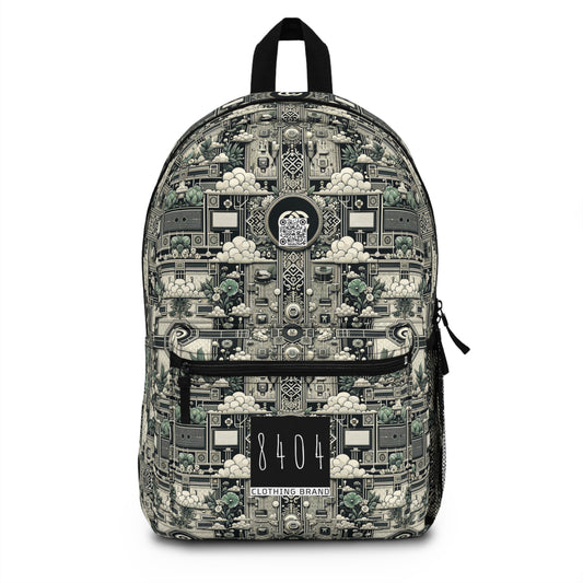 Cyber Garden Party Tech Garden Extravaganza Backpack - 8404 Design-54