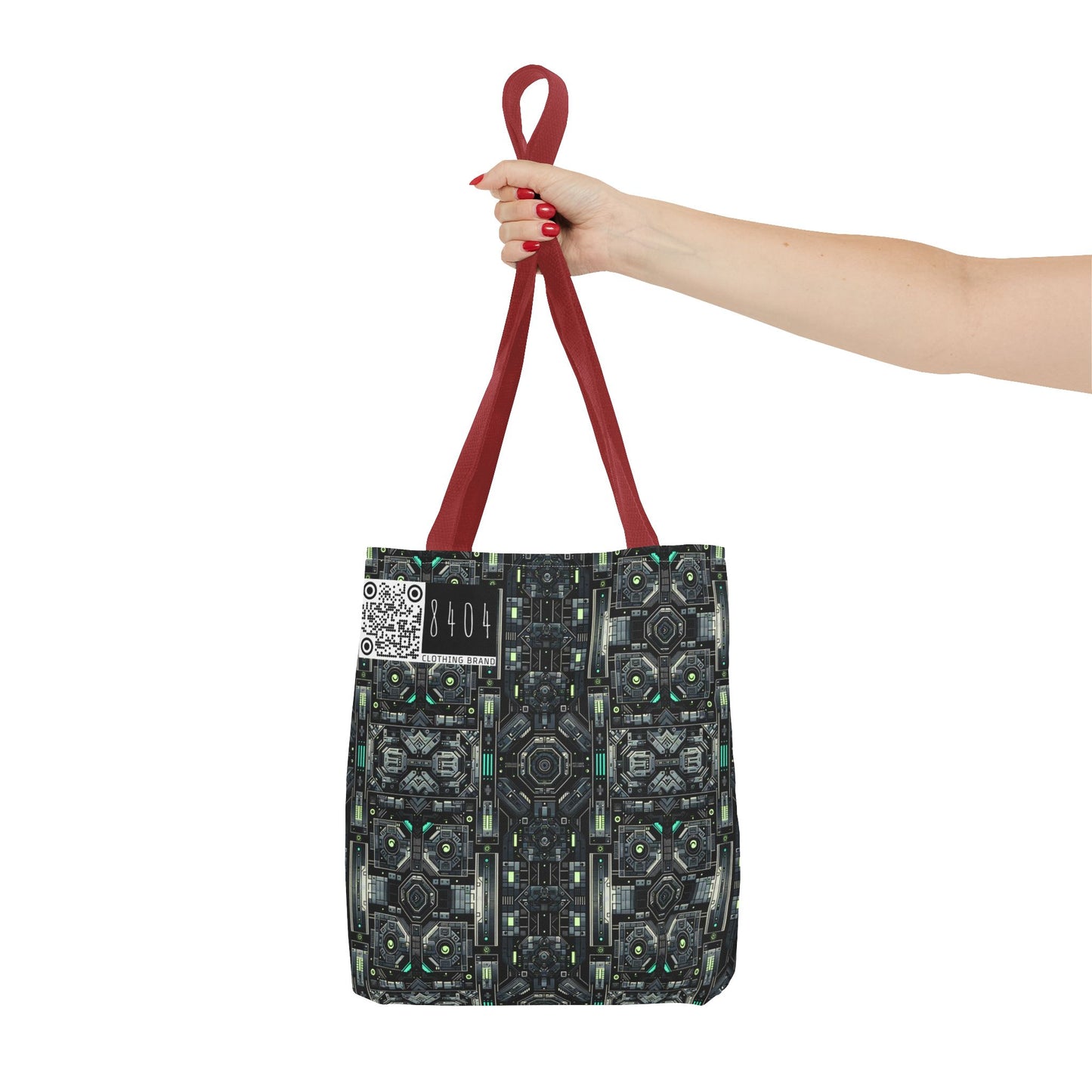 Tech Noir Tech-Forward Minimalism Tote Bag - 8404 Design-52