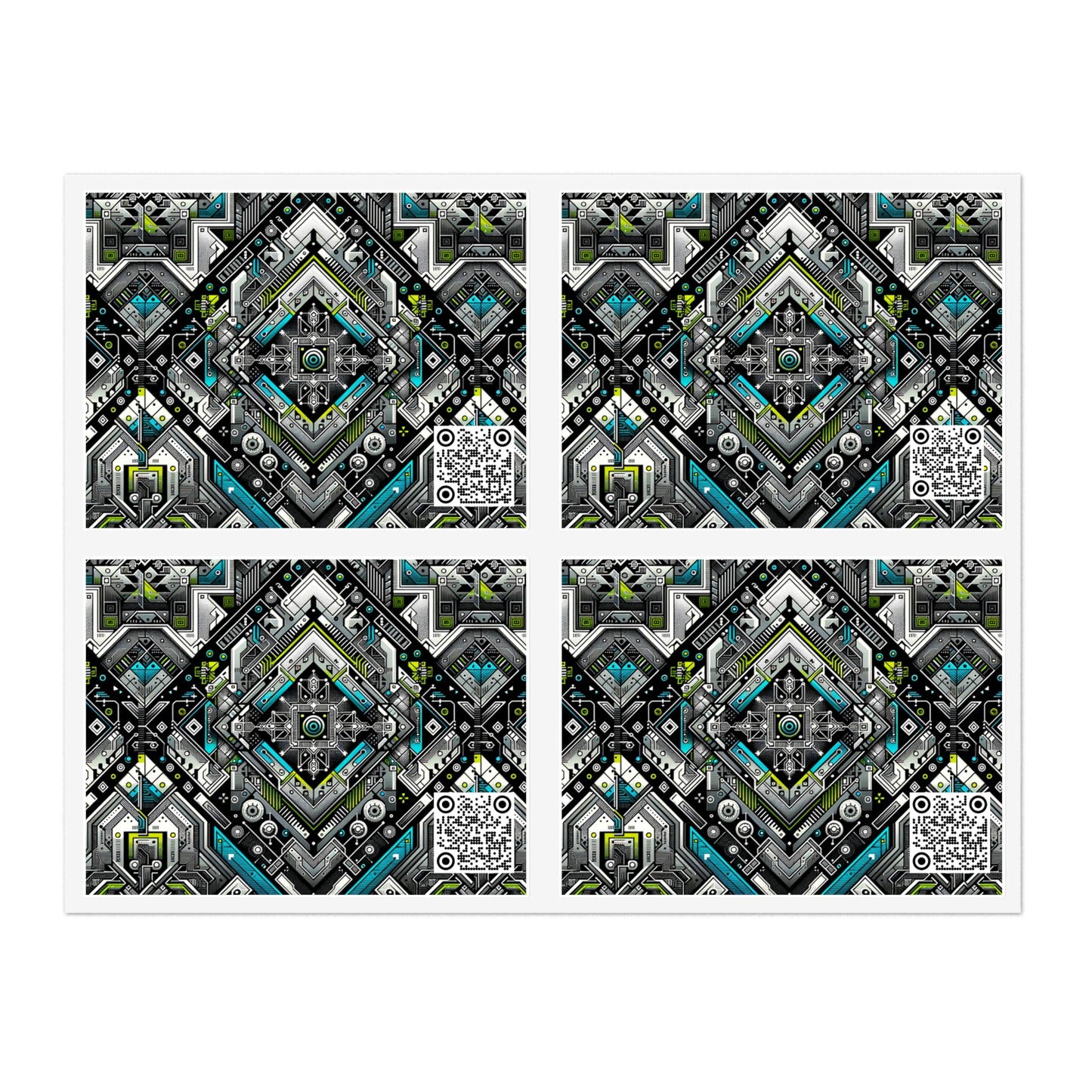 Sticker Sheets Future Tech