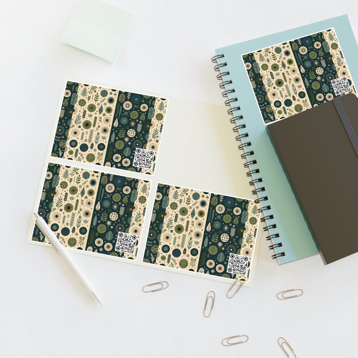 Sustainable Street Utility Sustainable Tech Streetwear Sticker Sheets - 8404 Design-62