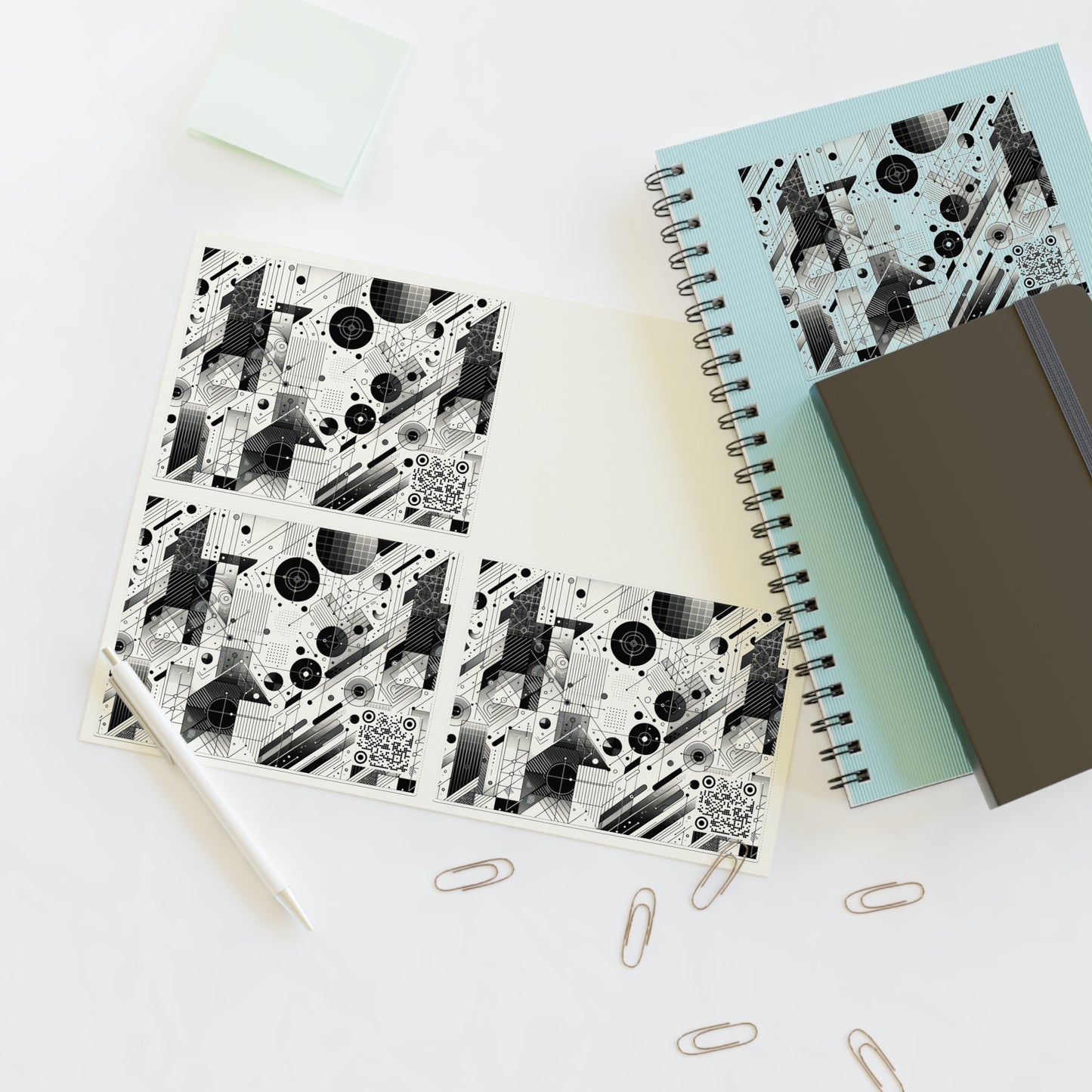 Digital Minimalism Minimalist Tech Sticker Sheets - 8404 Design-55