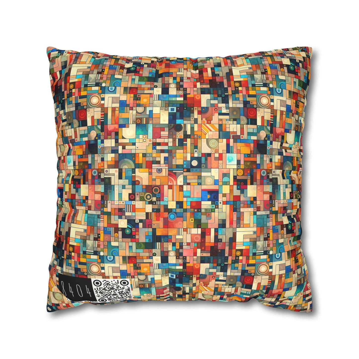 Digital Artistic Expression Artistic Streetwear Faux Suede Square Pillowcase - 8404 Design-46