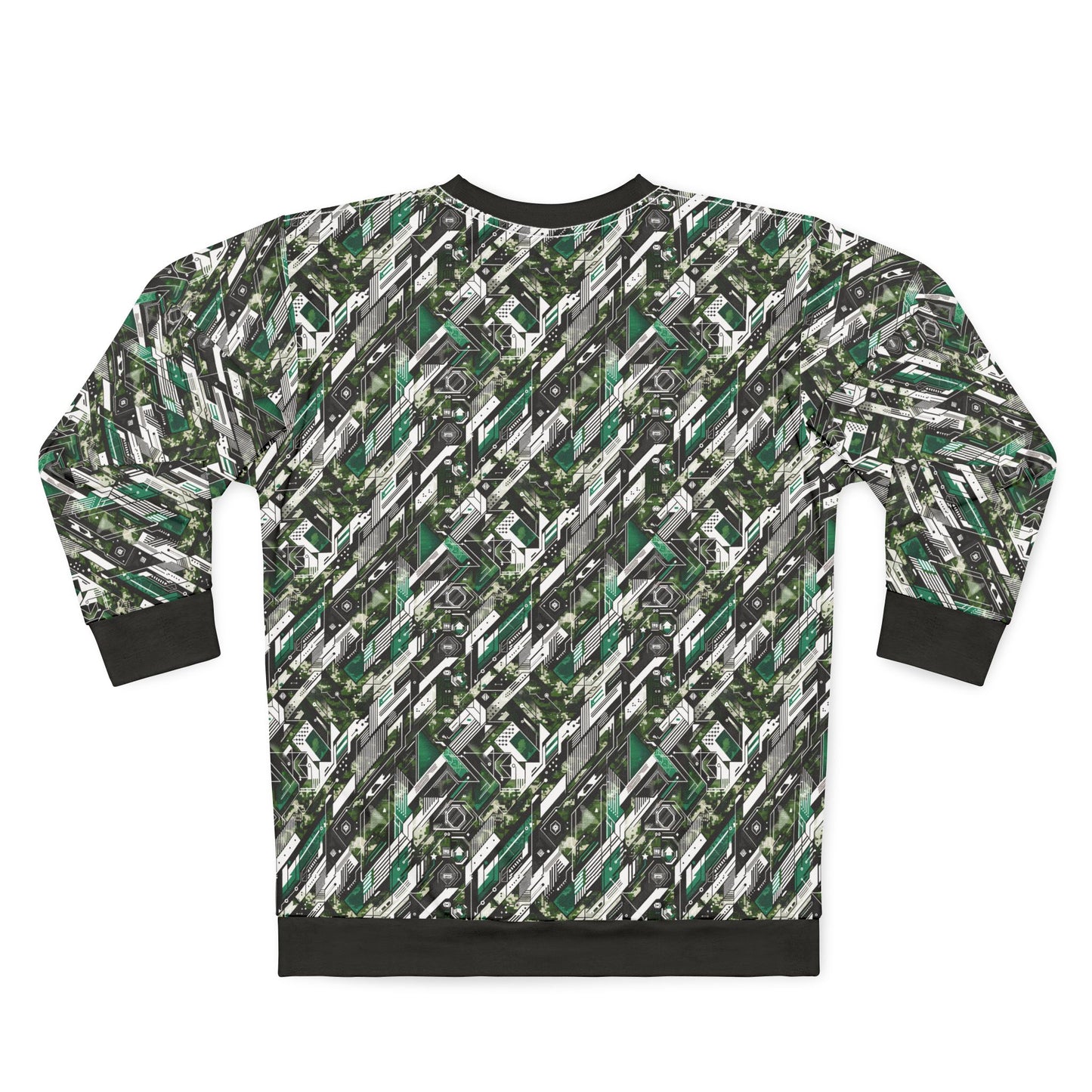 Tech Camo Fusion Tech-Forward Streetwear With a Futuristic Edge Sweatshirt - 8404 Design-63