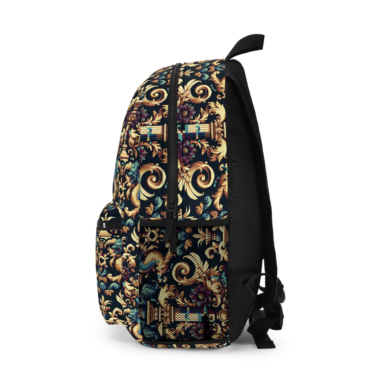 Digital Renaissance Modern Baroque Fusion Backpack - 8404 Design-57