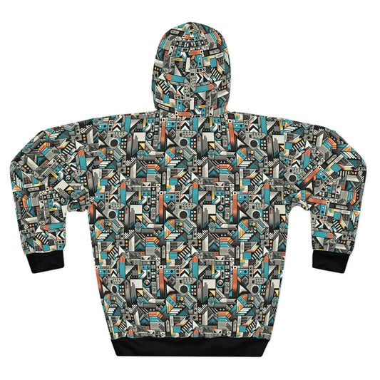 Digital Street Art Urban Street Style Pullover Hoodie - 8404 Design-81