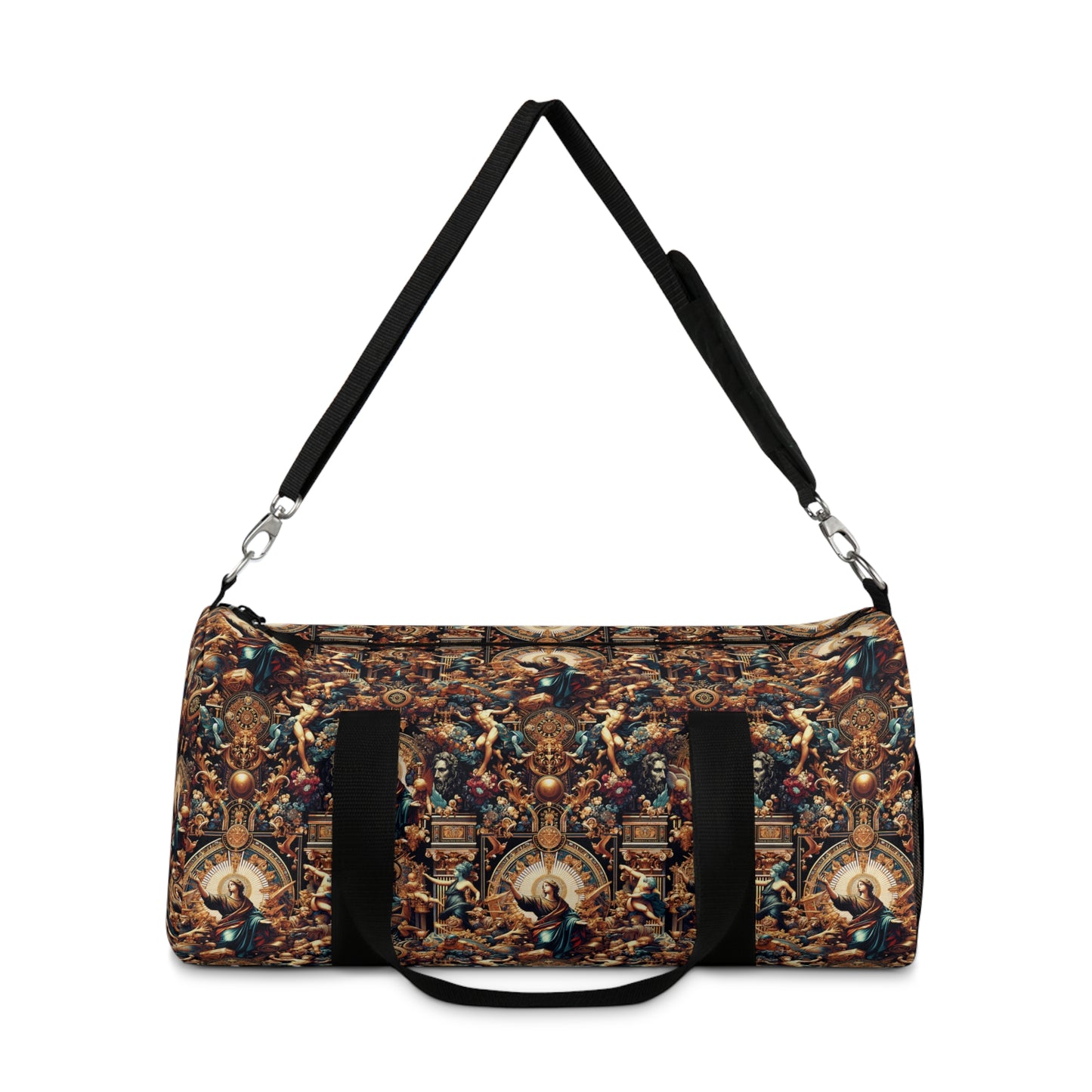 Digital Renaissance Luxurious Streetwear Inspired By Classical Art With a Modern Twist Duffel Bag - 8404 Design-64