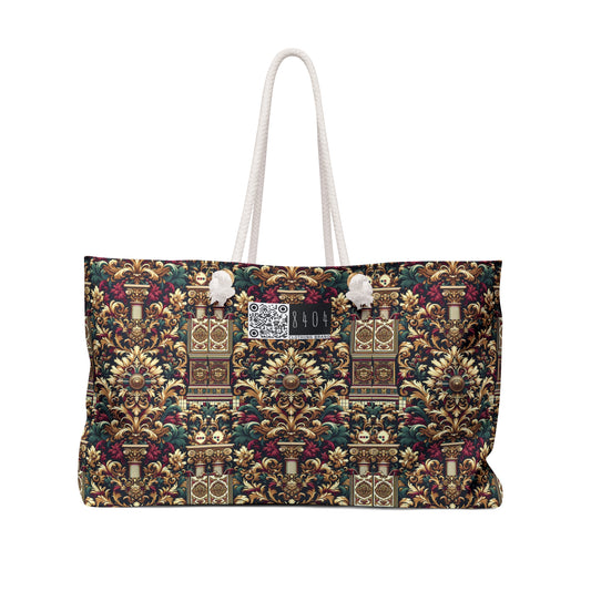 Digital Renaissance Modern Baroque Fusion Weekender Bag - 8404 Design-57