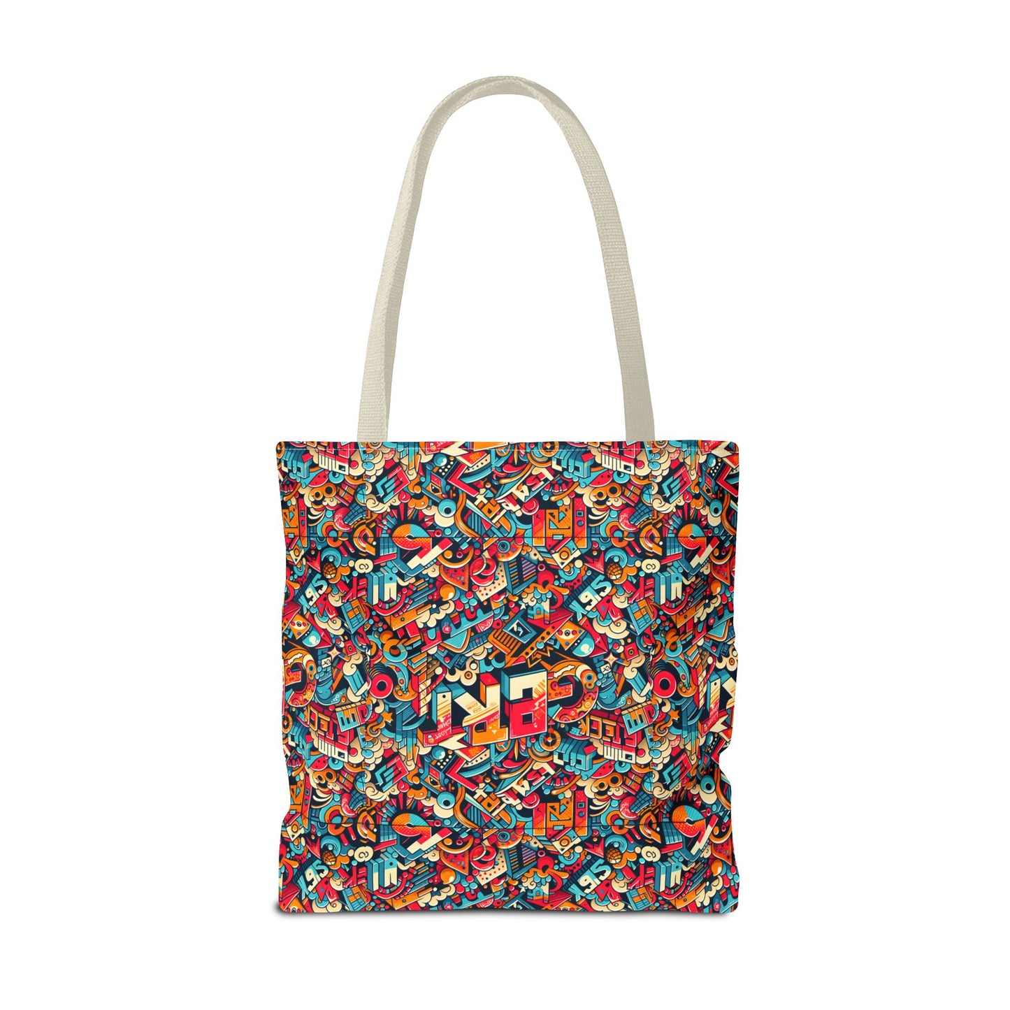 Neo-Traditional Street Art Modern Street Art Fusion Tote Bag - 8404 Design-58