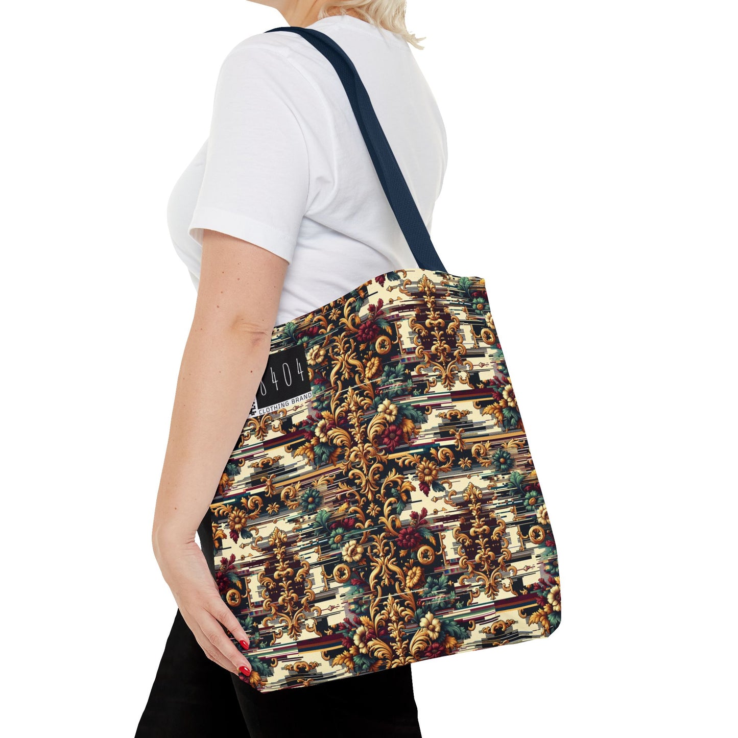 Digital Renaissance Modern Baroque Fusion Tote Bag - 8404 Design-63