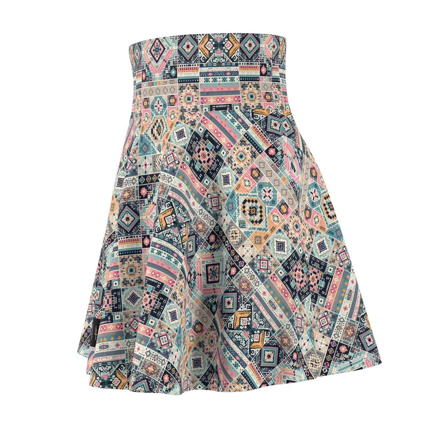 Digital Artisanal Fusion Digital Artisanal Women's Skater Skirt - 8404 Design-55