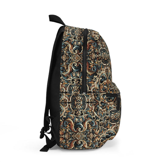 Urban Renaissance Historical Fusion With Street Edge Backpack - 8404 Design-59