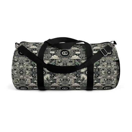 Cyber Garden Party Tech Garden Extravaganza Duffel Bag - 8404 Design-54