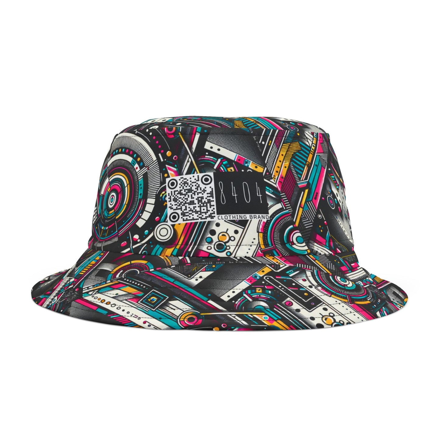 Tech-Forward Graphics Tech-Forward Streetwear Blending Human Creativity With Ai Innovation Bucket Hat - 8404 Design-52