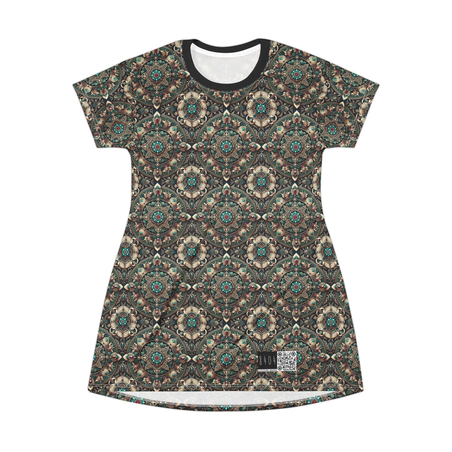 Neo-Dandyism Modern Dandy Streetwear T-Shirt Dress - 8404 Design-56