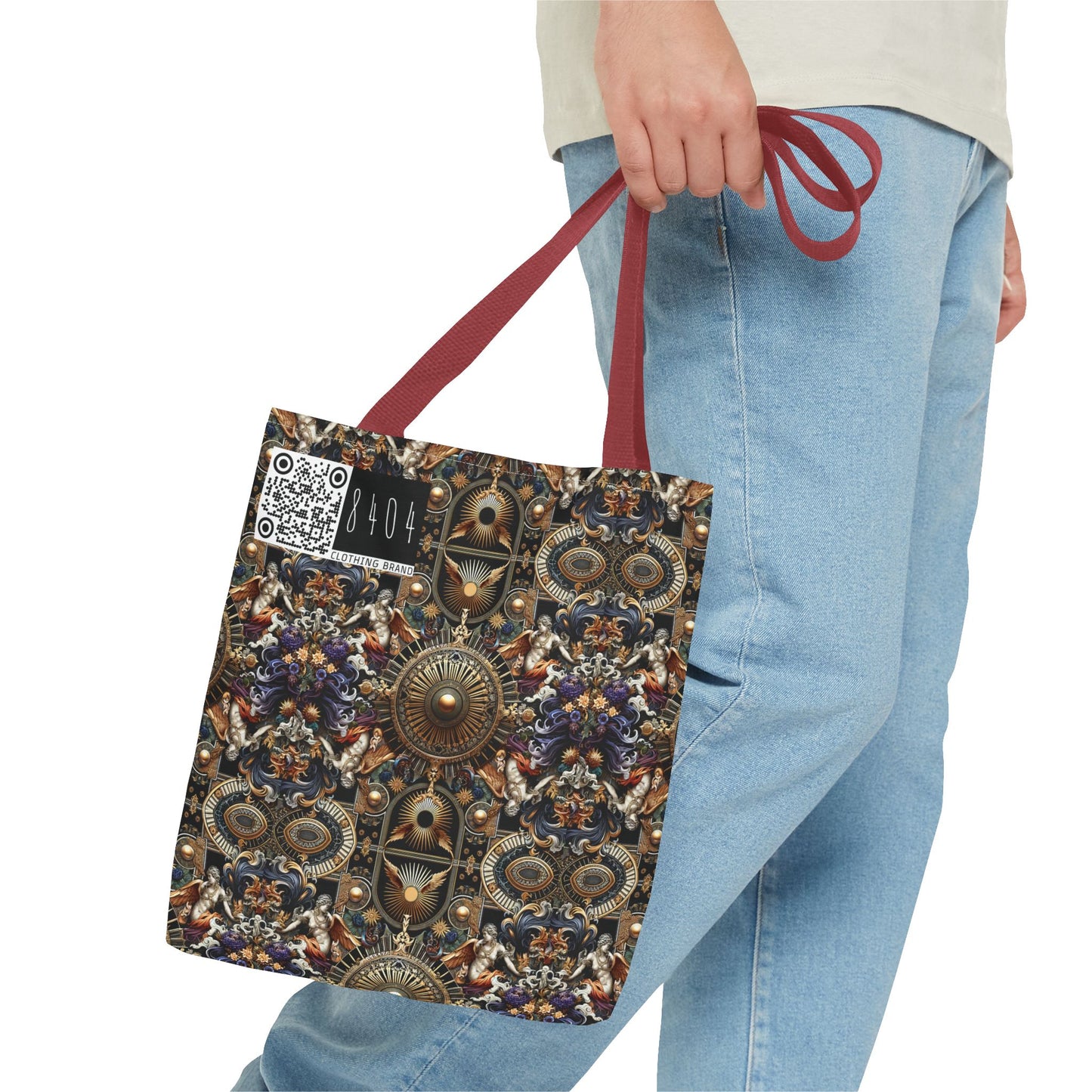 Digital Renaissance Luxurious Streetwear Inspired By Classical Art With a Modern Twist Tote Bag - 8404 Design-55