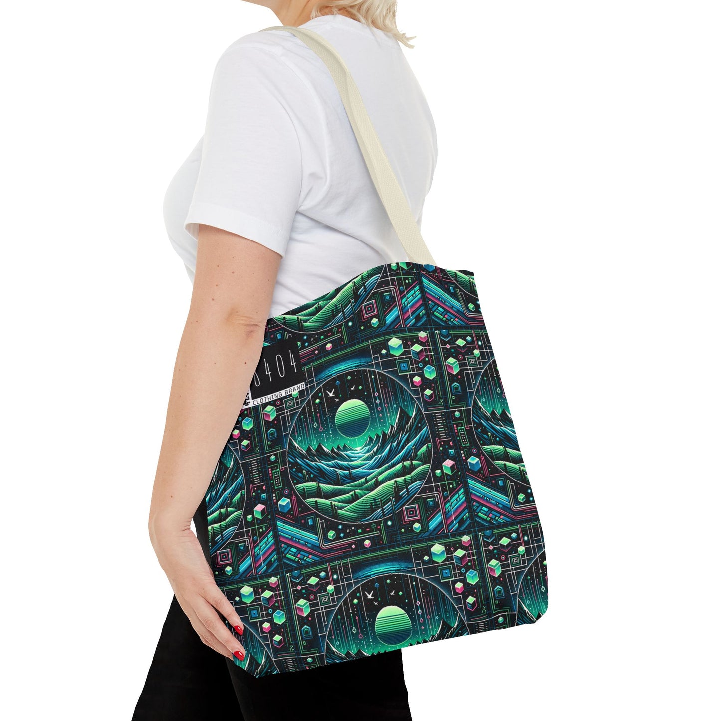 Digital Adventure Graphics Digital Explorer Tote Bag - 8404 Design-59
