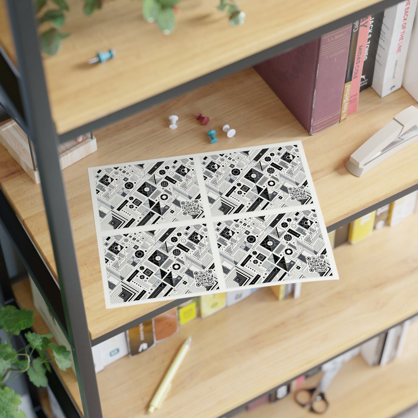 Digital Minimalism Minimalist Tech Sticker Sheets - 8404 Design-33