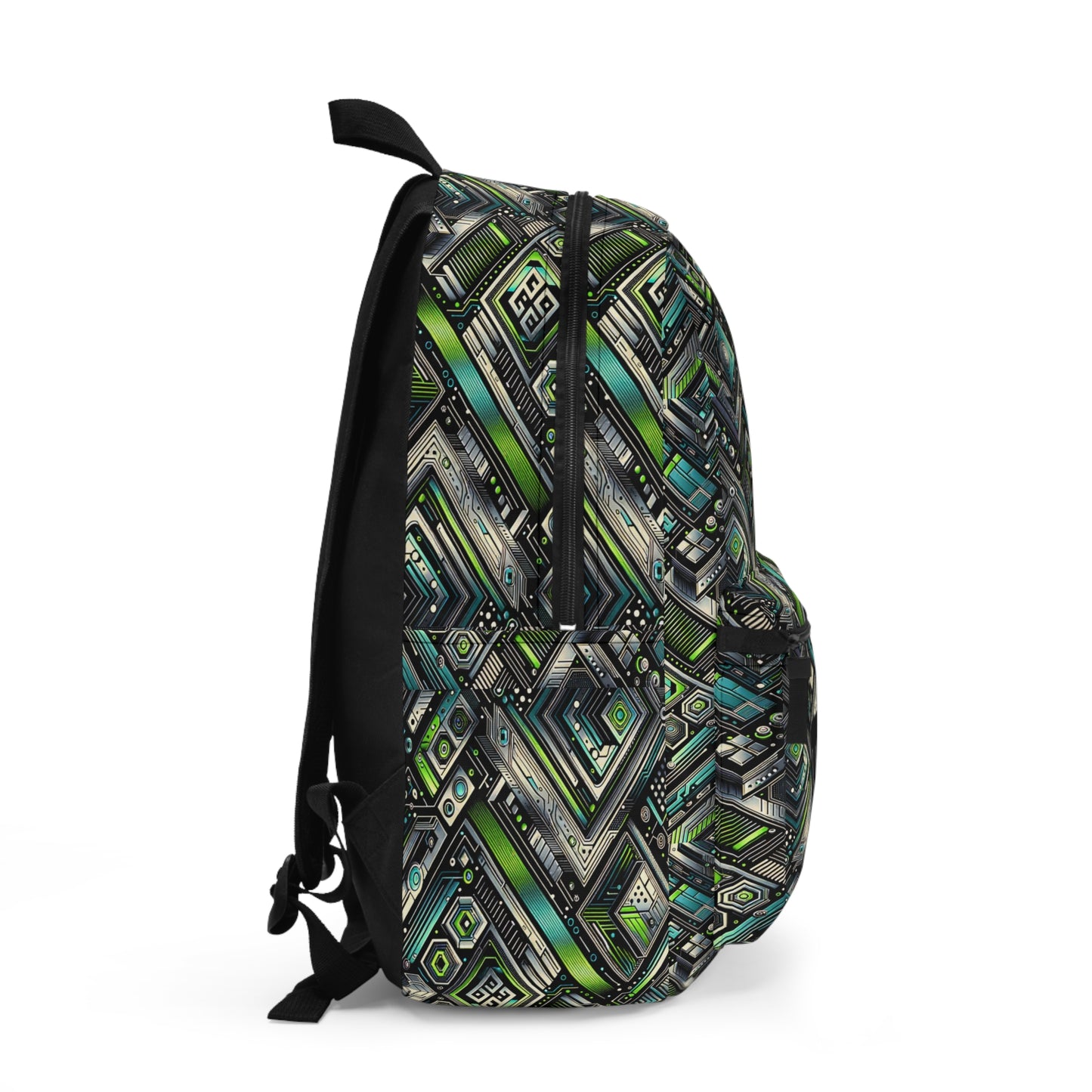 Tech-Infused Streetwear Tech-Forward Minimalism With Bold Digital Prints Backpack - 8404 Design-52