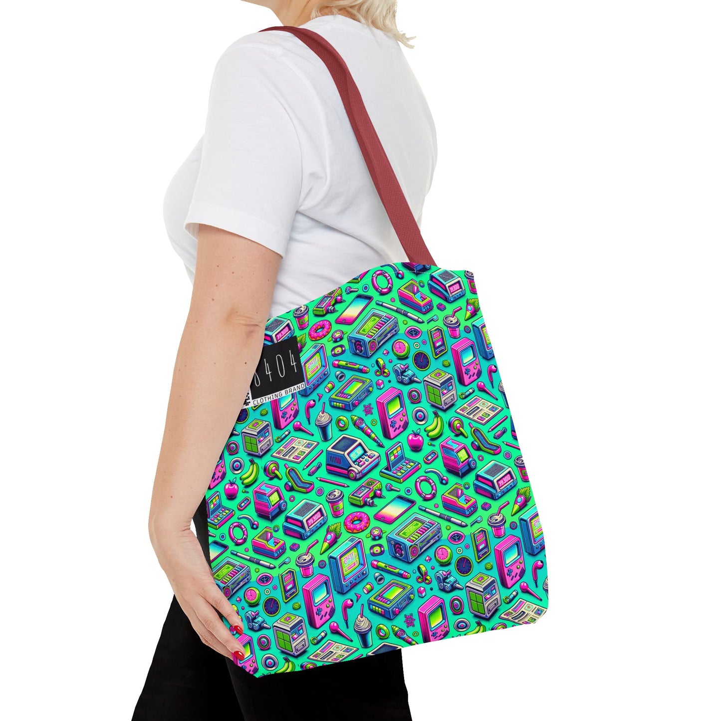 Y2k Revival Nostalgic Futurism Tote Bag - 8404 Design-48