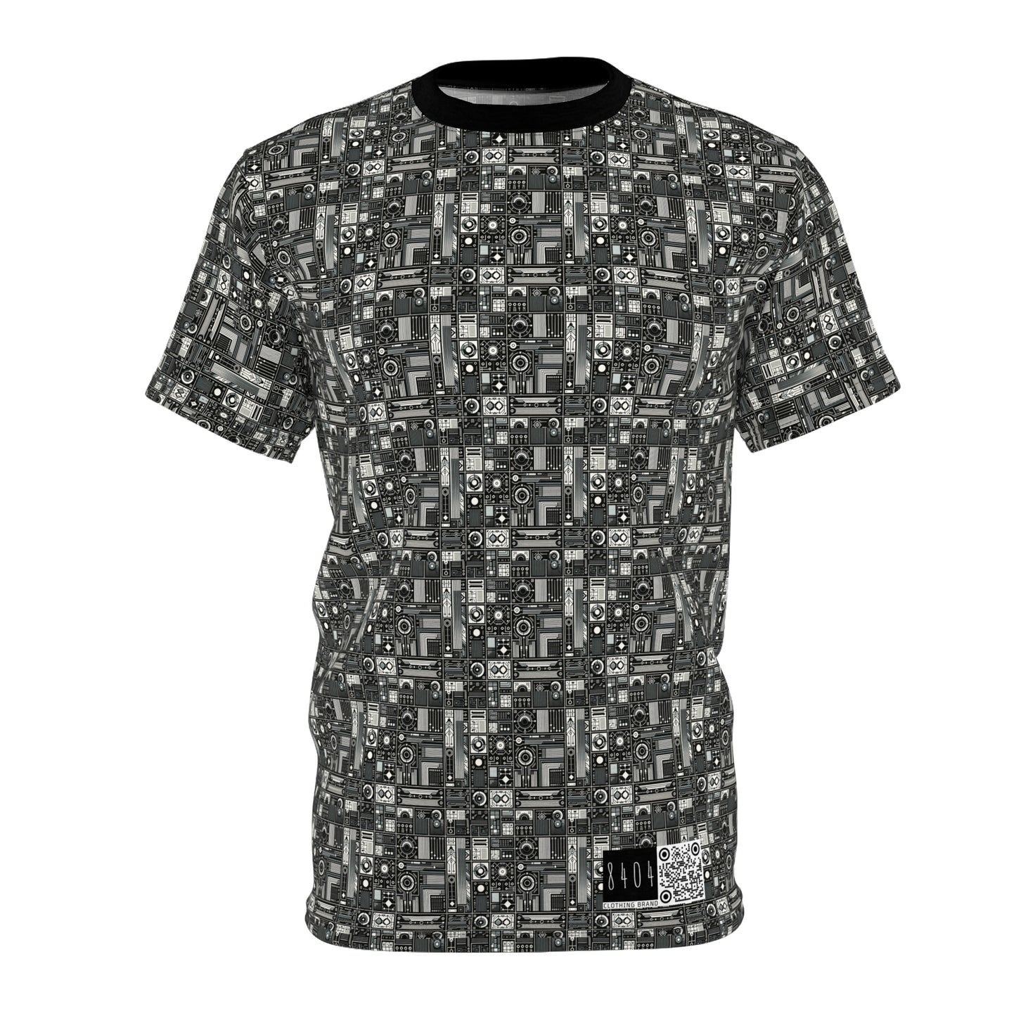 Digital Minimalism Minimalist Tech Unisex Cut & Sew Tee - 8404 Design-62
