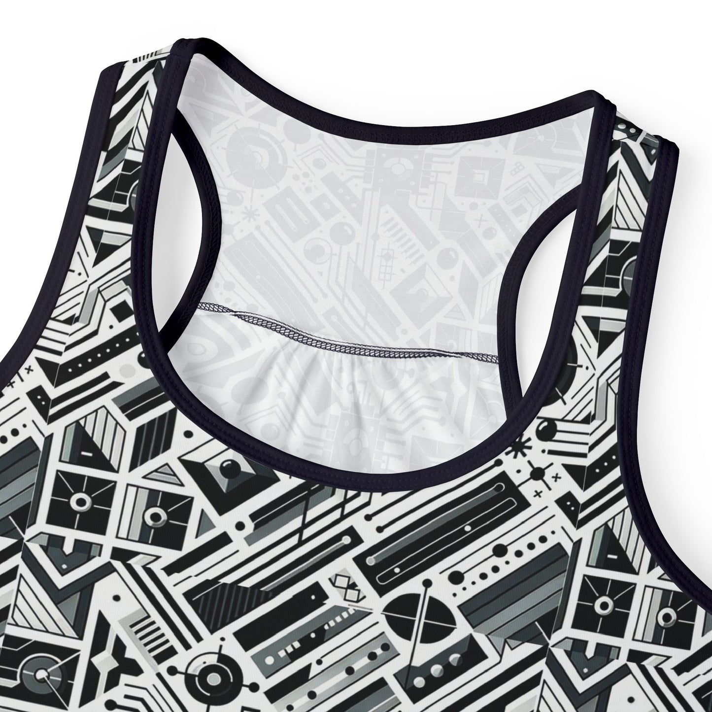 Digital Minimalism Minimalist Tech Women's Tank Top - 8404 Design-62
