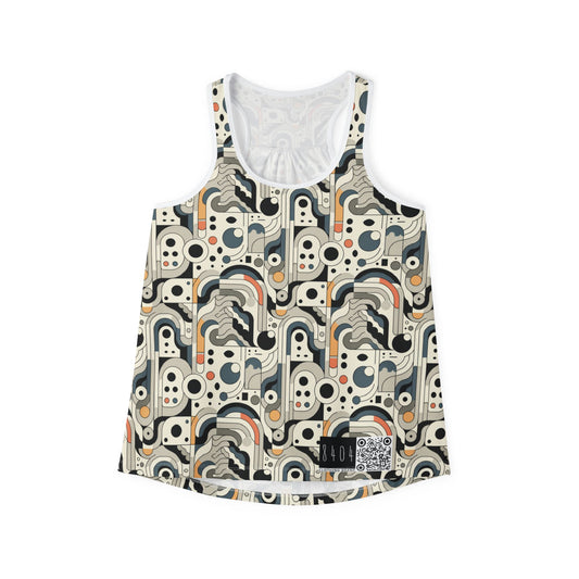 Modern Minimalism Minimalist Tech Women's Tank Top - 8404 Design-60