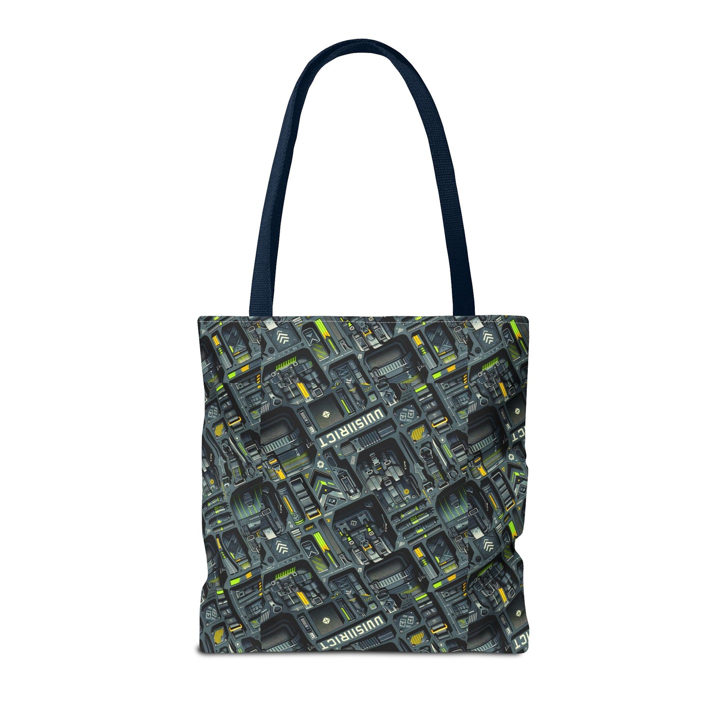 Tech Utility Streetwear Futuristic Tech-Forward Tote Bag - 8404 Design-47