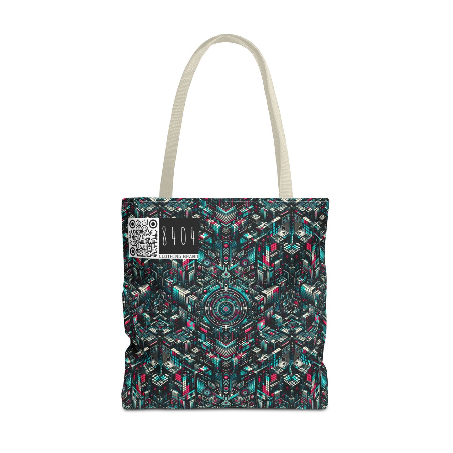 Digital Rebellion Tech-Inspired Streetwear Tote Bag - 8404 Design-54