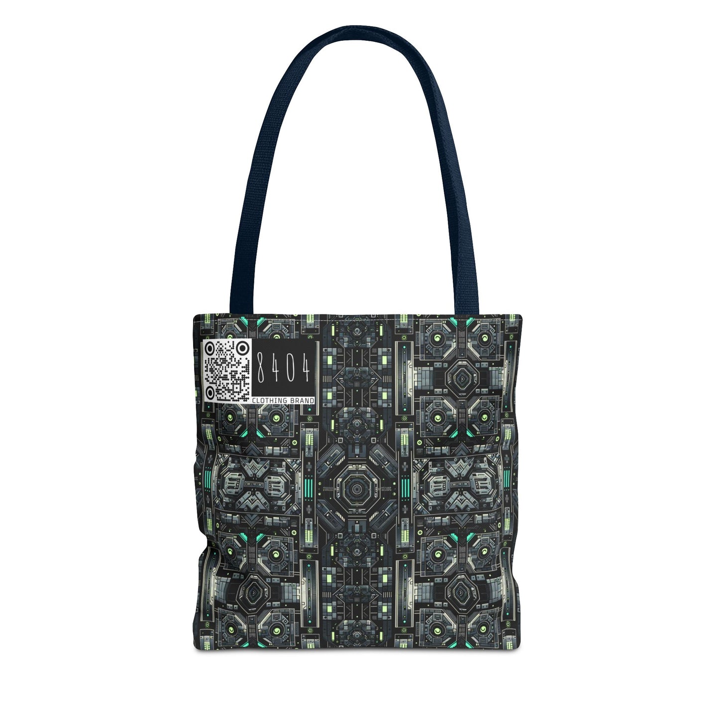 Tech Noir Tech-Forward Minimalism Tote Bag - 8404 Design-52