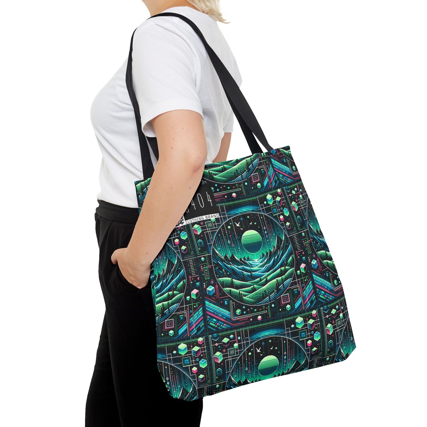 Digital Adventure Graphics Digital Explorer Tote Bag - 8404 Design-59