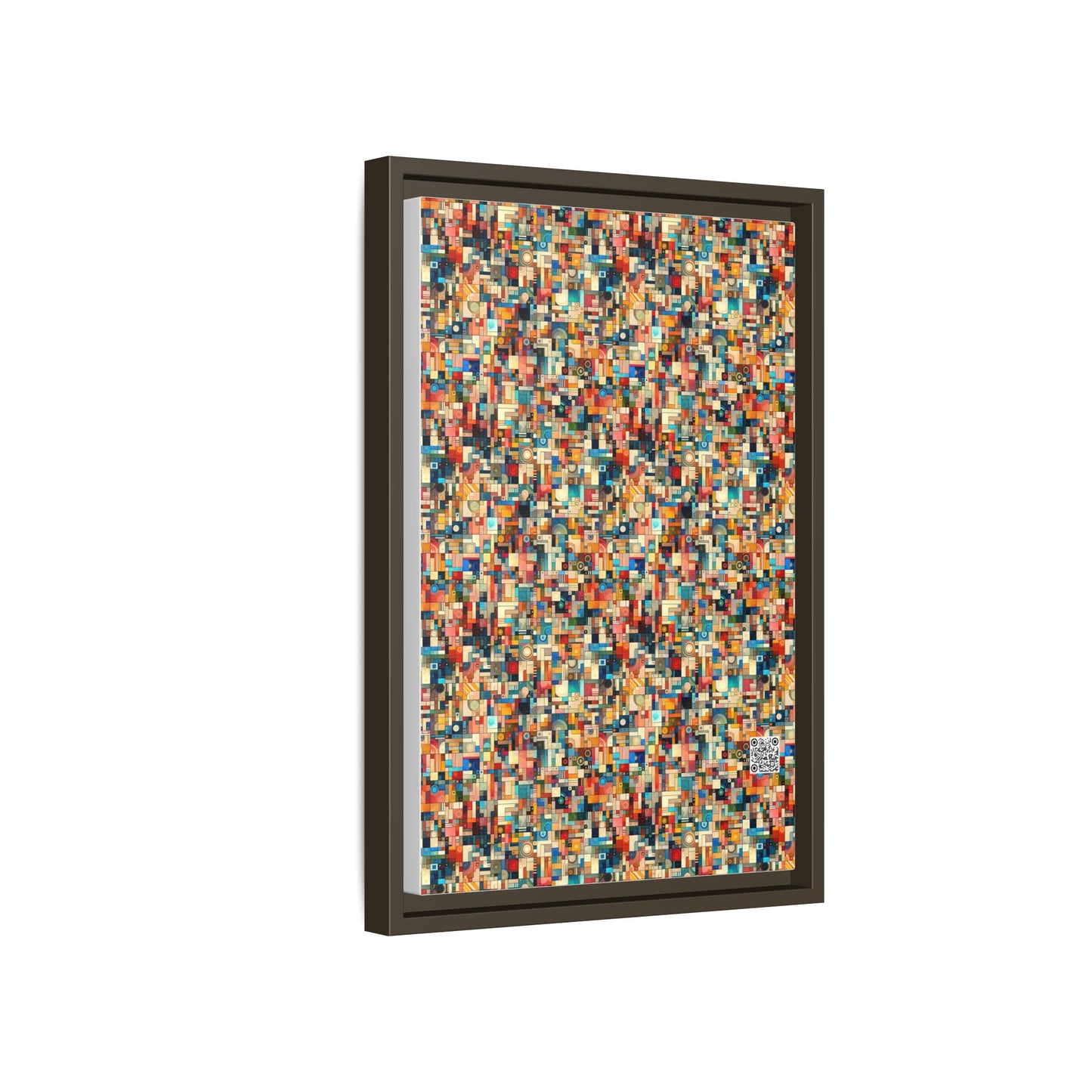 Digital Artistic Expression Artistic Streetwear Matte Canvas, Framed (multi-Color) - 8404 Design-46 B