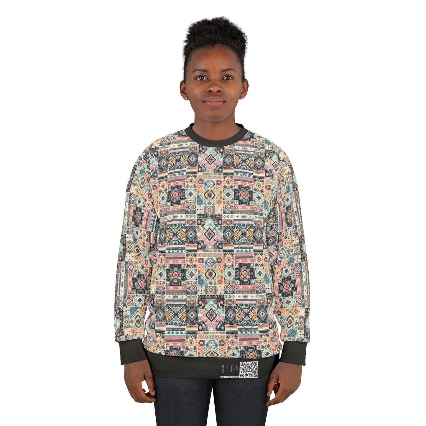 Digital Artisanal Fusion Digital Artisanal Sweatshirt - 8404 Design-55