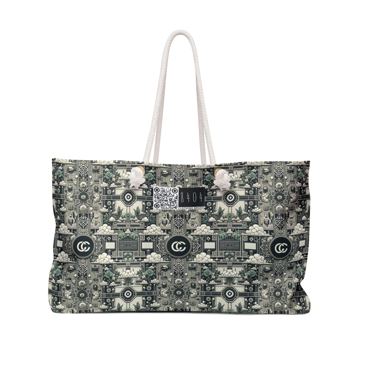 Cyber Garden Party Tech Garden Extravaganza Weekender Bag - 8404 Design-54