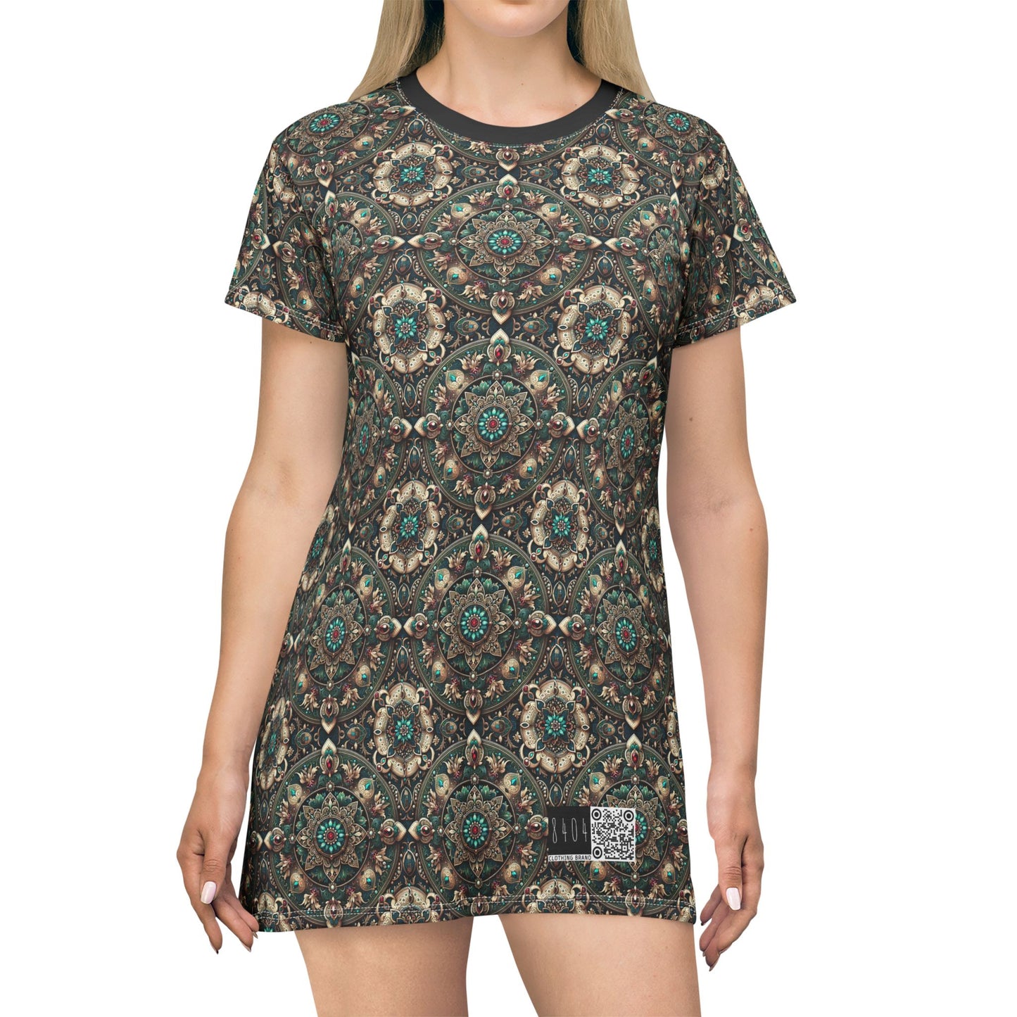 Neo-Dandyism Modern Dandy Streetwear T-Shirt Dress - 8404 Design-56