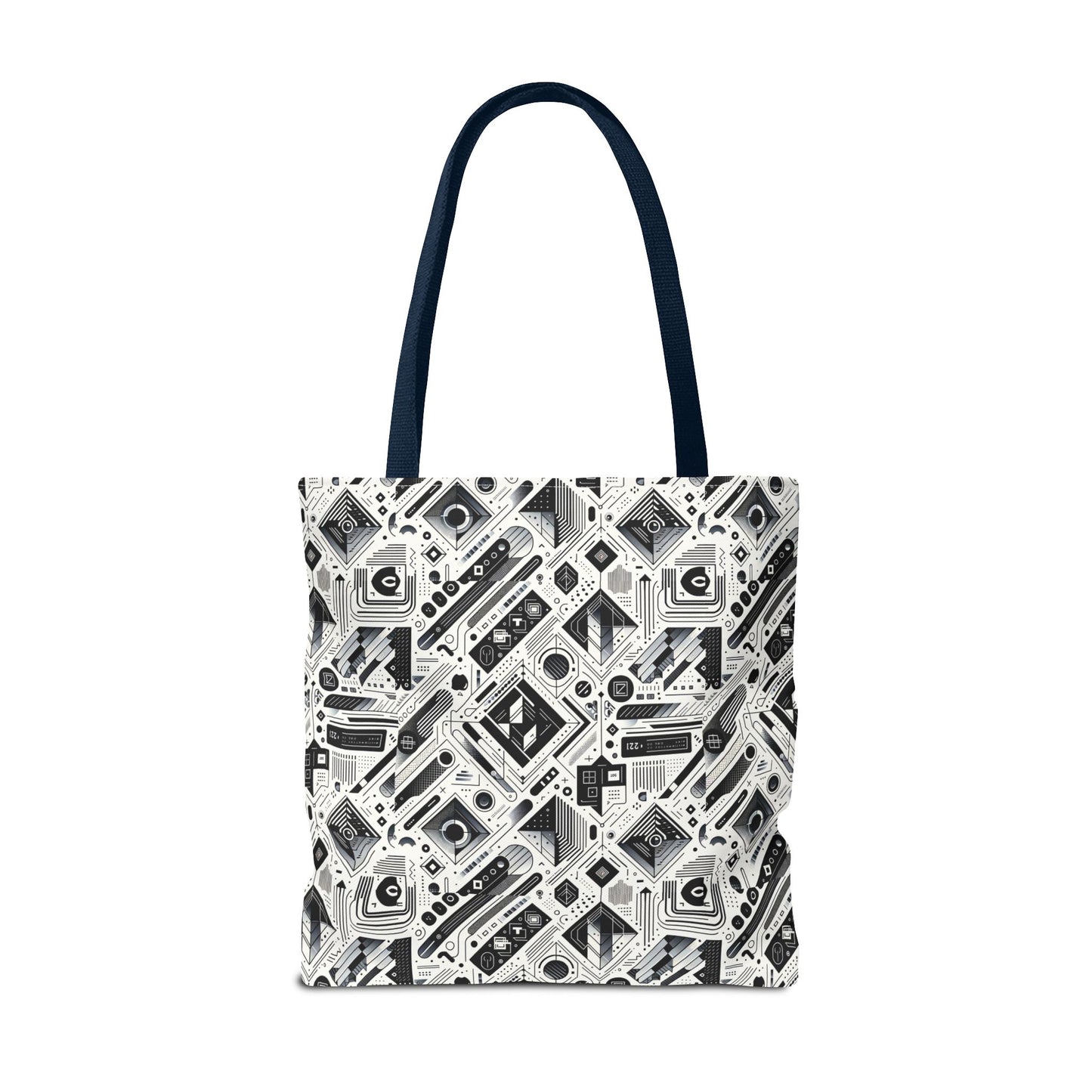 Tech Minimalism Minimalist Tech Tote Bag - 8404 Design-72