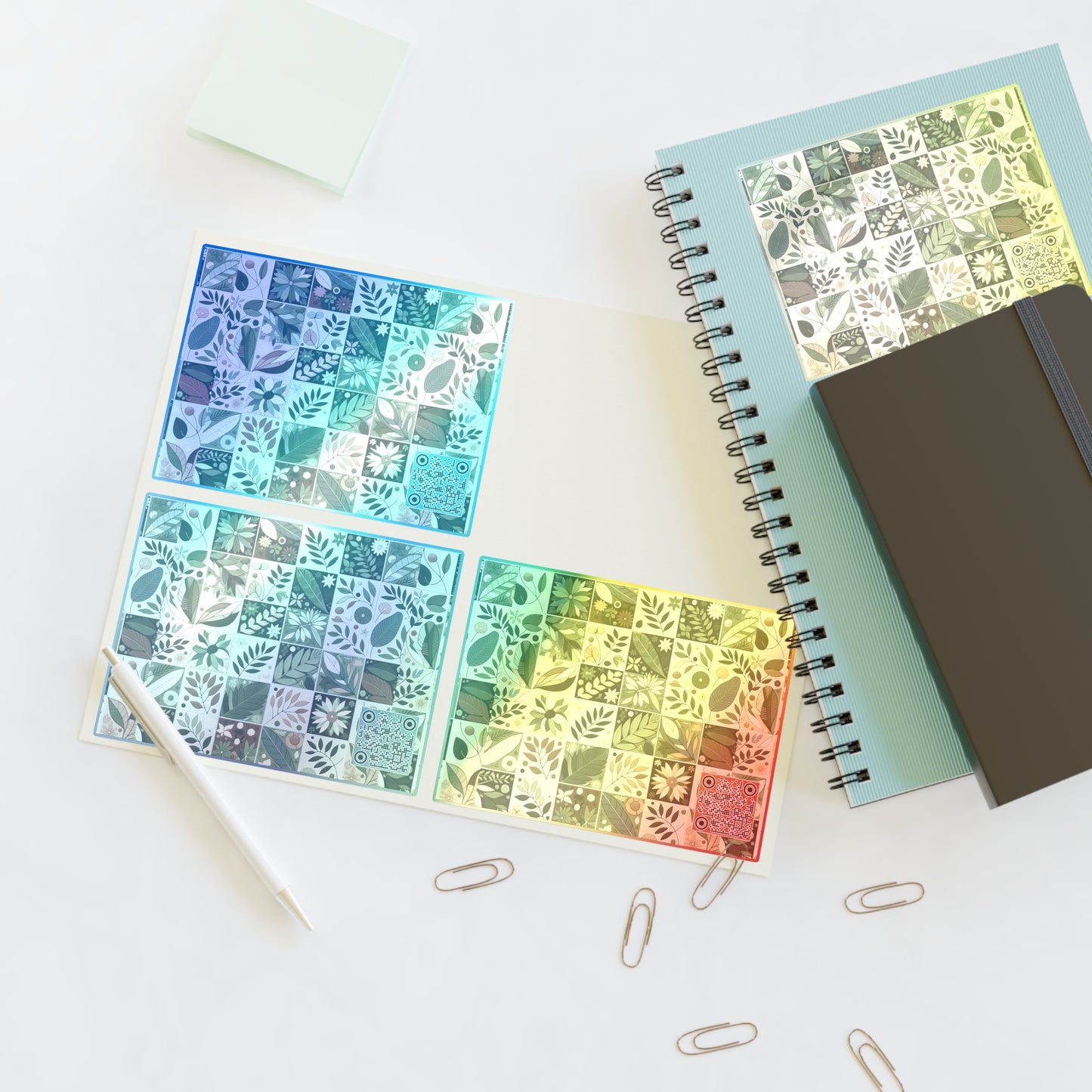 Streetwear Sustainability Environmentally Conscious Streetwear with a Natural Aesthetic Sticker Sheet - 8404 Design-57